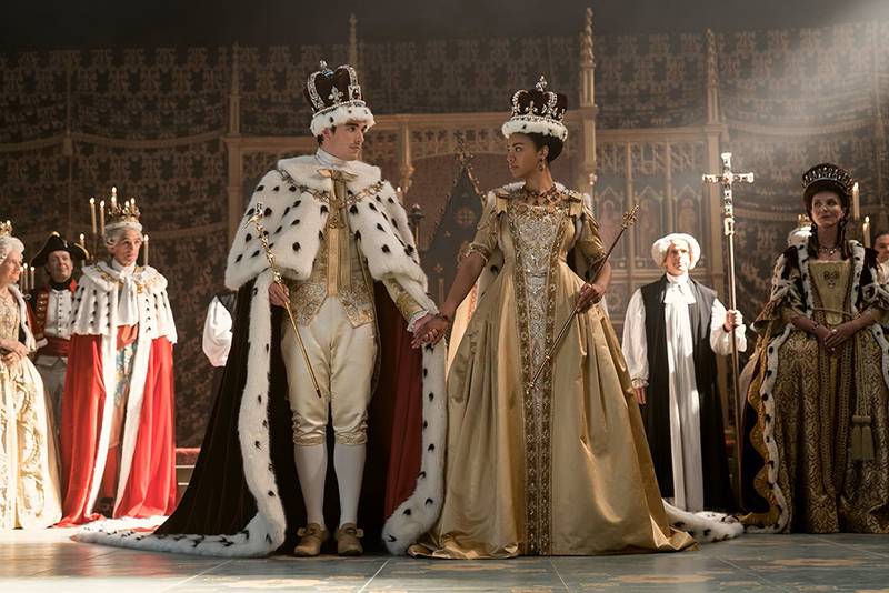 Rei George III e a Rainha Charlotte