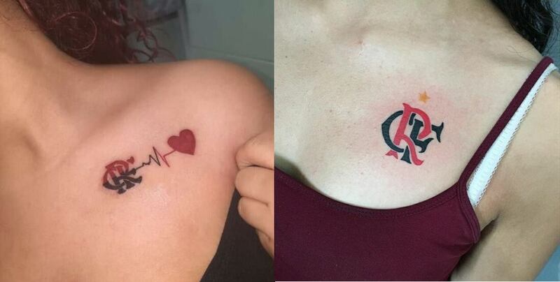 Ideias de  tatuagem feminina do Flamengo