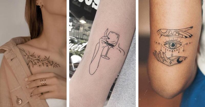 Tattoos modernas femininas