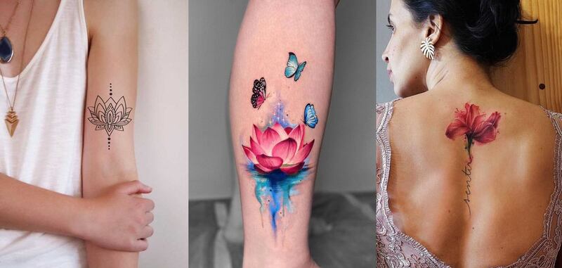 significado da tatuagem da flor de lótus