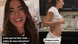 Ex-BBB Adriana Sant’anna divide opiniões na web ao compartilhar vídeo de lavagem intestinal: “Irresponsabilidade”