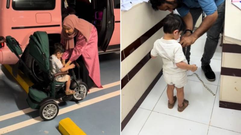 Mãe viraliza ao mostrar luxos na vida do filho de 2 anos