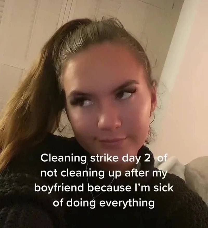 Mulher viraliza com atitude para fazer o namorado deixar a casa sempre limpa