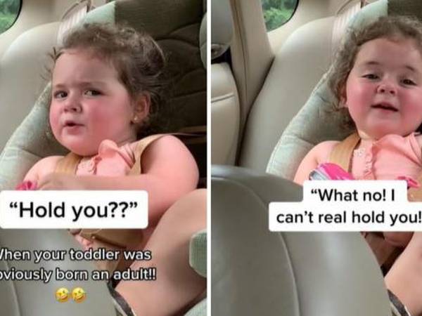 Mãe viraliza no TikTok com vídeo que prova que sua filha já nasceu adulta