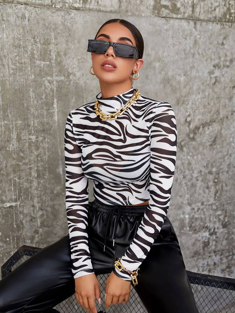 Zebra é o novo animal print queridinho da moda