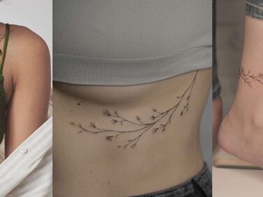 Tatuagens femininas com ramo para expressar sua conexão com a natureza