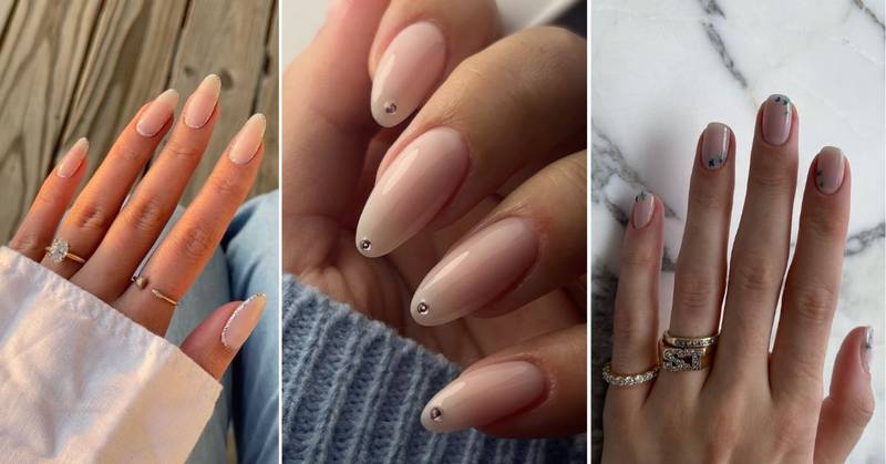 Las uñas minimalistas son ideales para las mujeres finas y elegantes