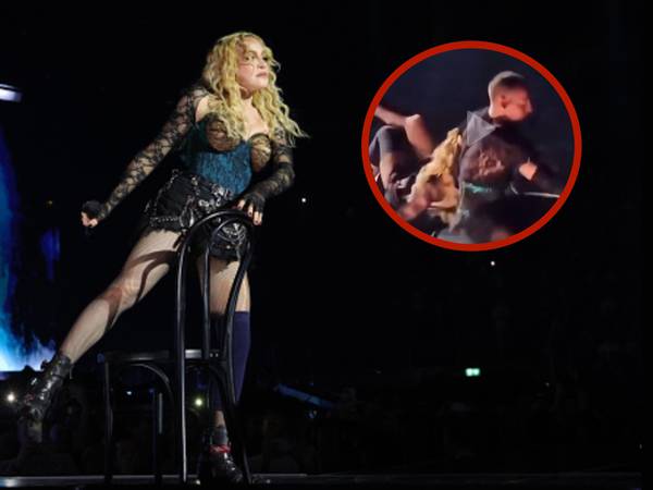 A Rainha do Pop cai! Madonna sofre outro acidente no palco
