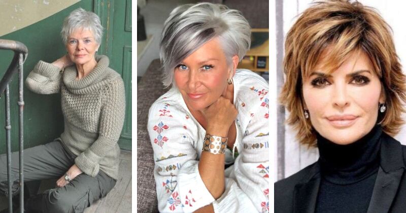 cortes de cabelo curtos para mulheres de 60 anos
