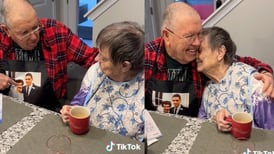 Emocionante: Vovó com Alzheimer vê foto do casamento e se lembra do marido