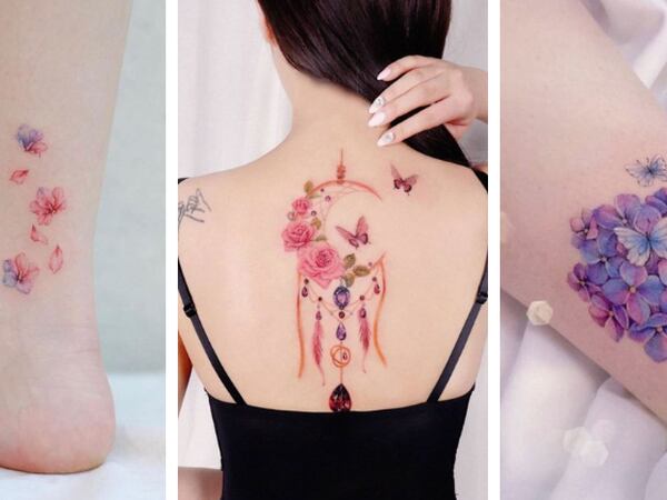 Tatuagem aquarela feminina: 15 ideias repletas de criatividade