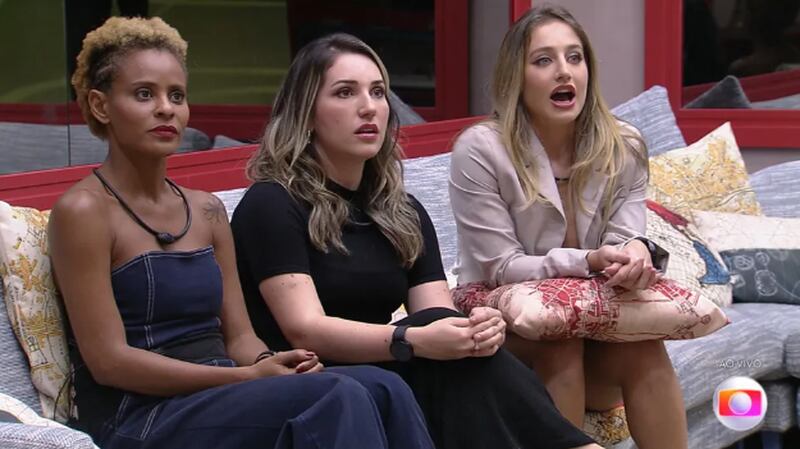 Aline Wirley, Amanda e Bruna Griphao - Big Brother Brasil 23