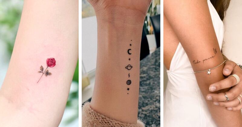 Tatuagens femininas pequenas