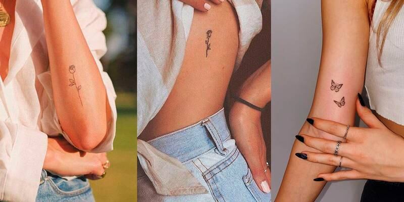 Tatuagens elegantes e minimalistas para mulheres com mais de 50 anos
