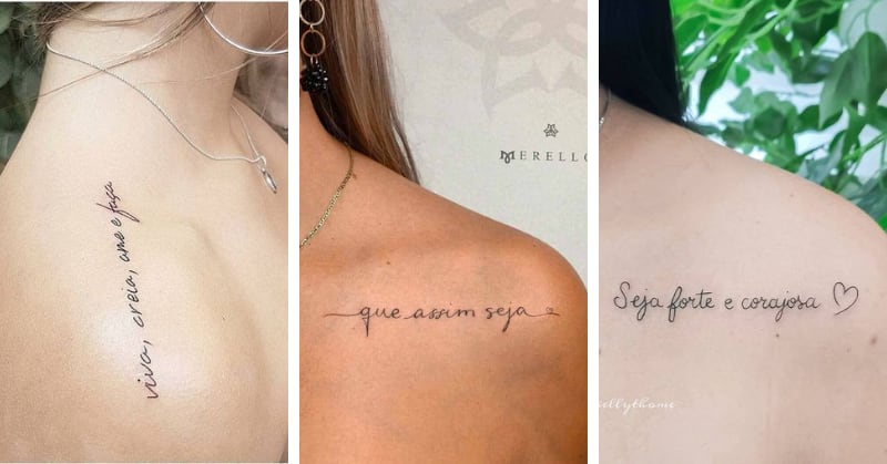 Tatuagem pequena: Ideias femininas e delicadas