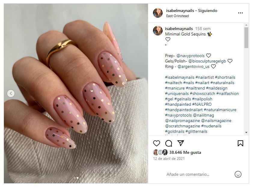 Las 'dot nails' son la última tendencia en cuanto a manicuras para esta temporada primaveral