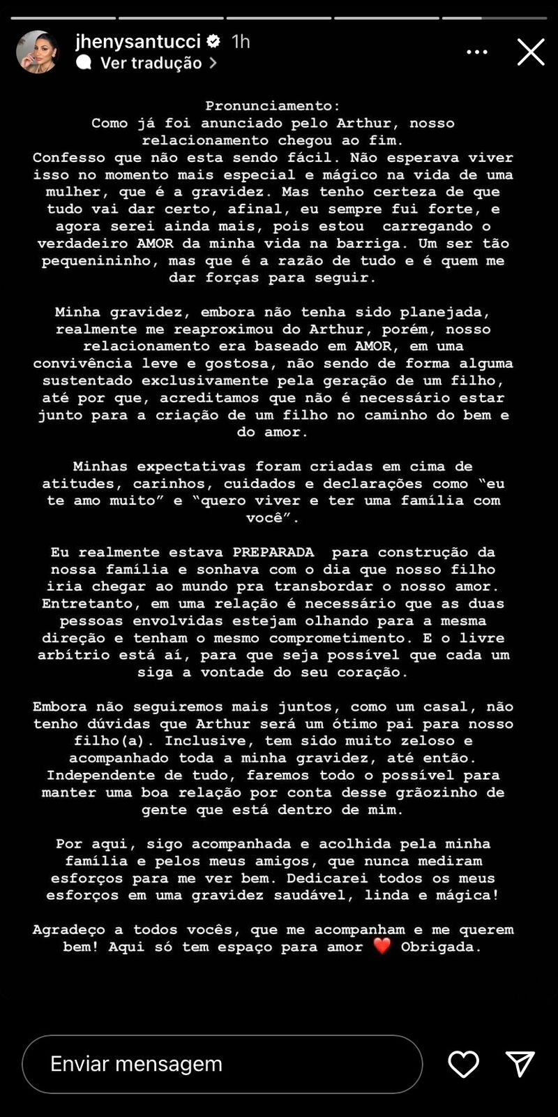 Jheny Santucci via Instagram Story