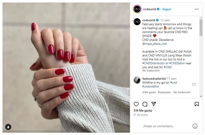 Las uñas 'shellac' se aplican y retiran más fácilmente que el gelish