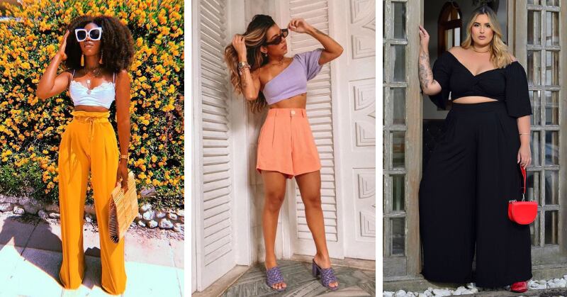 Looks com cropped