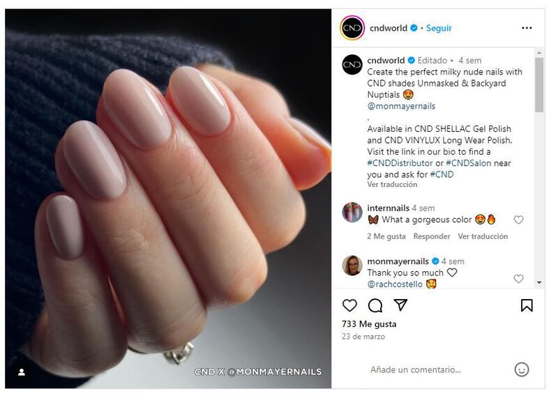 Las uñas 'shellac' se aplican y retiran más fácilmente que el gelish