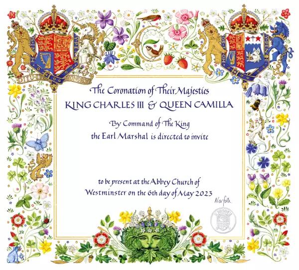 convite rei charles III