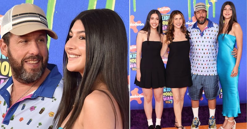 Hija de Adam Sandler reaparece junto al actor mostrando su estilo chic y lo ha rebasado en estatura