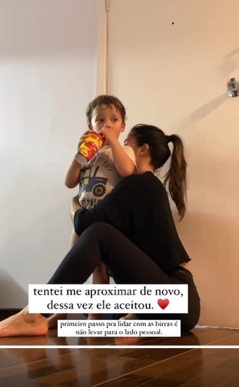 Criança birrenta