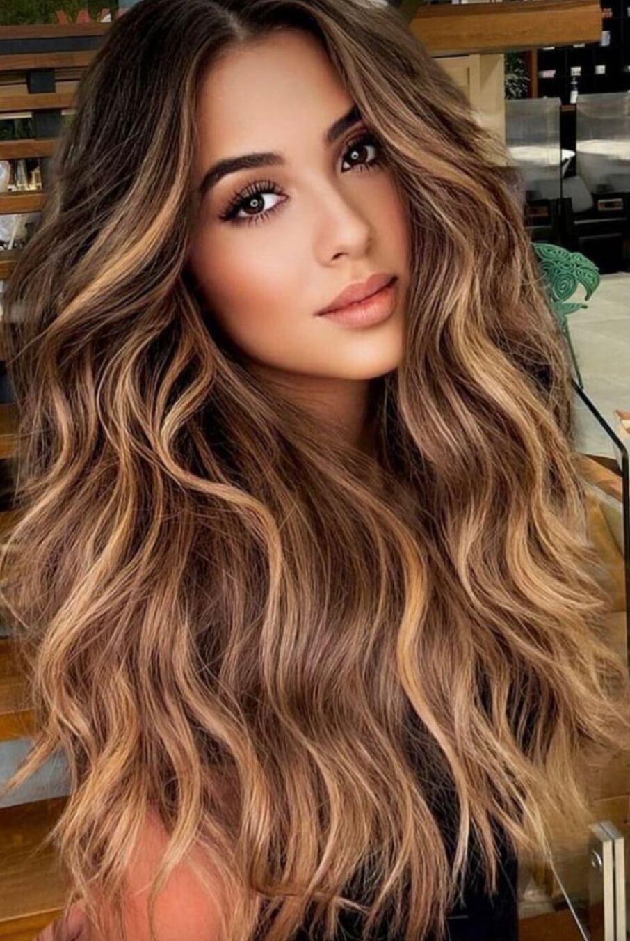 Mechas ojo de tigre