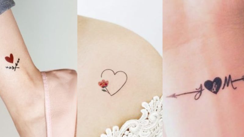 ideias de tatuagem feminina de coração