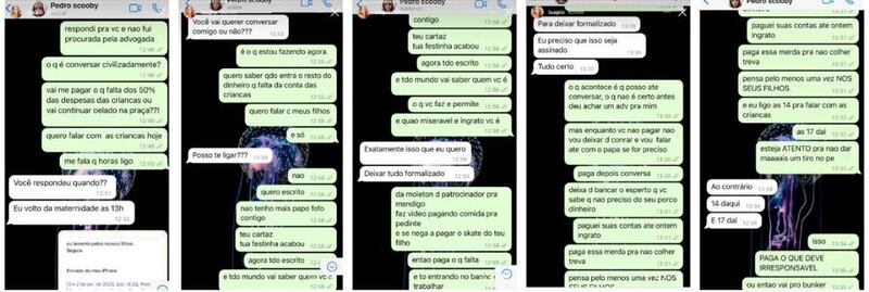 Luana Piovani divulga conversas com Pedro Scooby