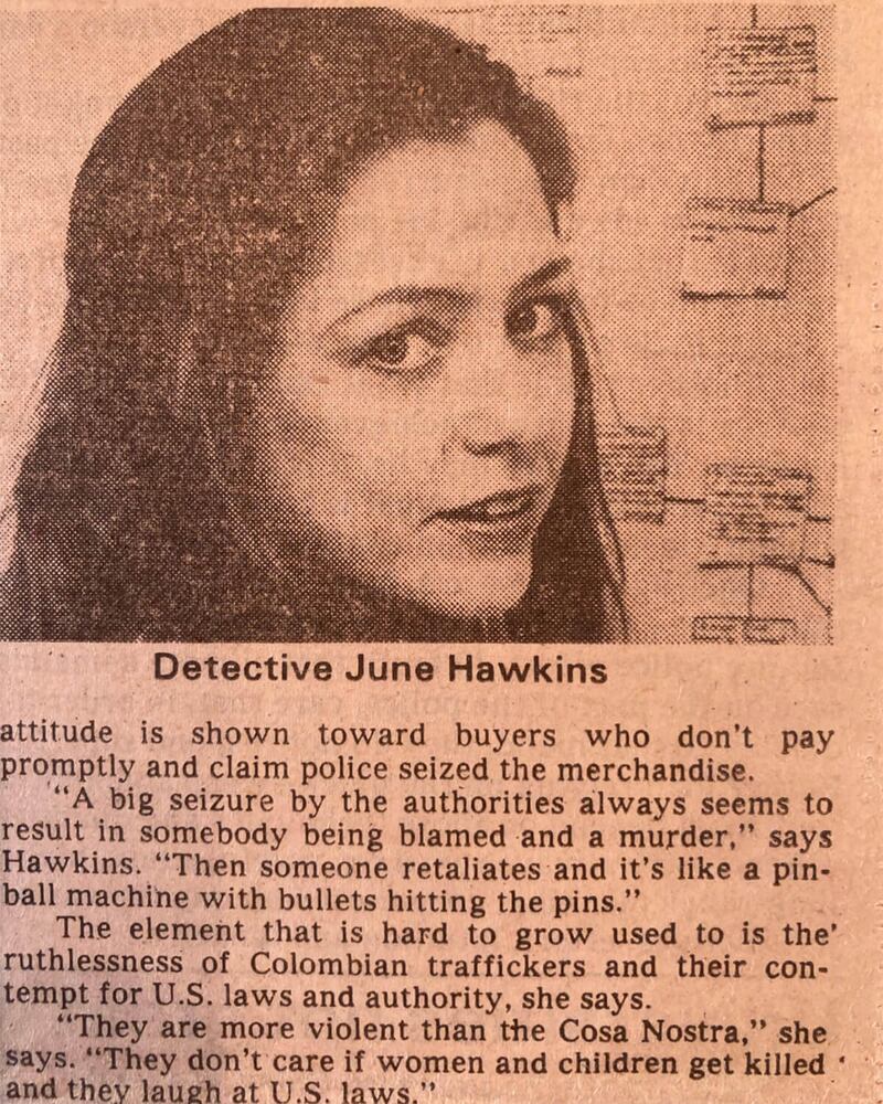 Imágenes de June Hawkins en la vida real
