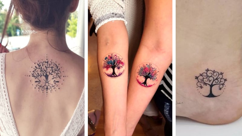 Tatuagens de árvore da vida