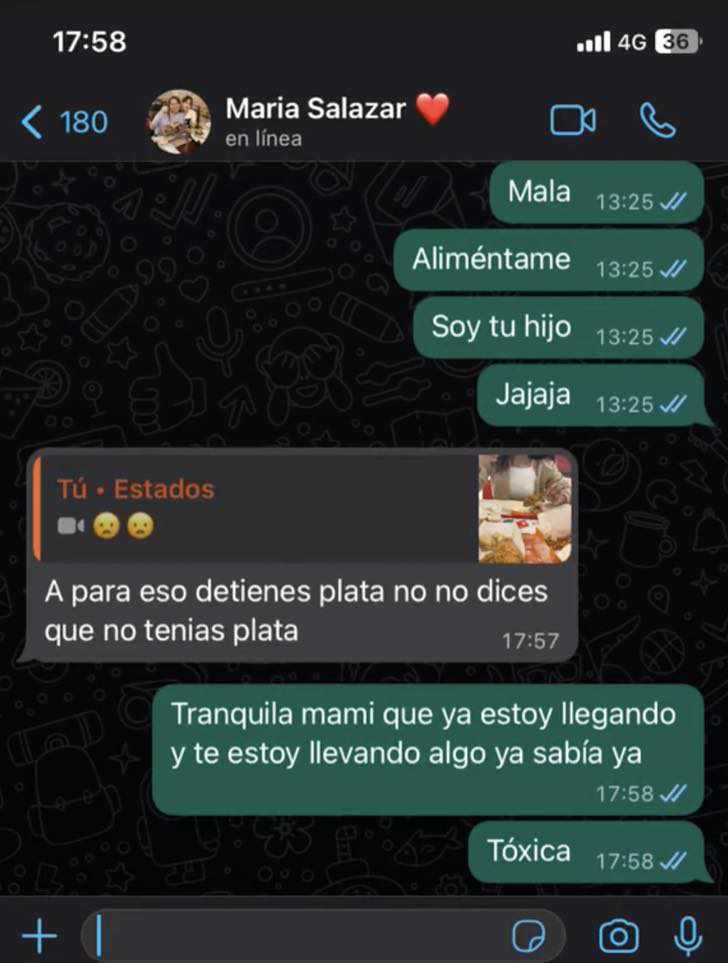 mãe ciumenta