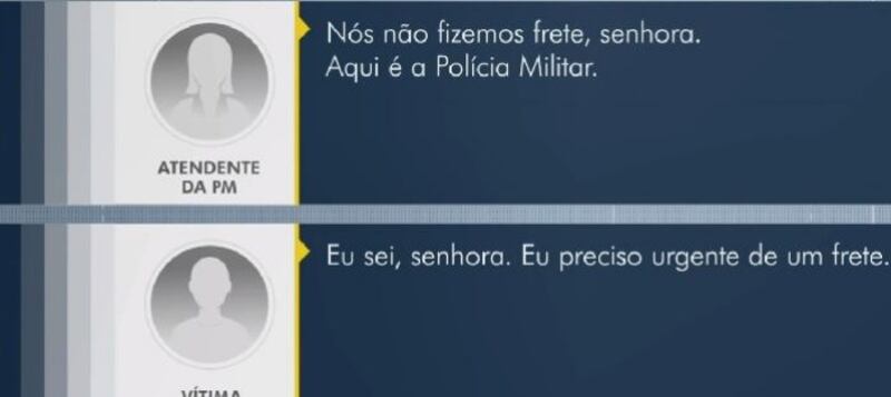Mulher de SC faz pedido de “frete” à Polícia para denunciar violência doméstica