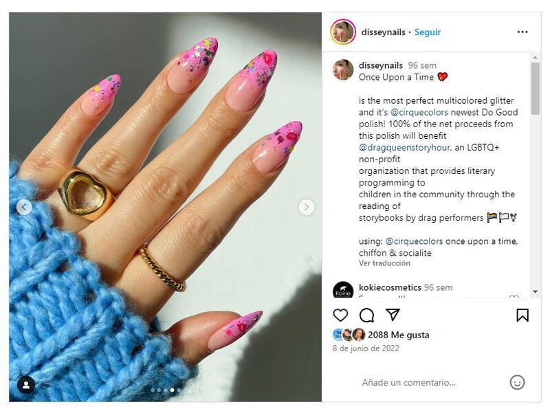 Las 'bubblegum nails' son la última tendencia en cuanto a manicura primaveral