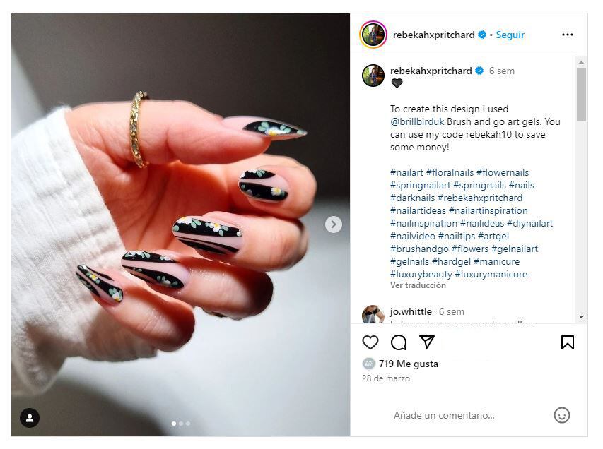 El 'dark nail art' es sofisticado y nunca pasa de moda